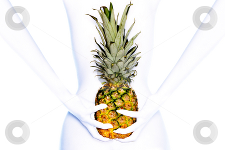 To use this stock image in your creative project, please select the size you need over to the right and click the "Add to Cart" button.
Your downloaded image will come with the Cutcaster watermark removed so don’t worry about the watermark you see on this page. White long arms and a pineapple stock photo, High-key photo of a model with white long arms holding a pineapple by Frenk and Danielle Kaufmann