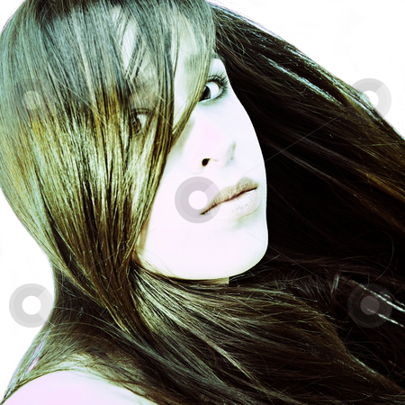 To use this stock image in your creative project, please select the size you need over to the right and click the "Add to Cart" button.
Your downloaded image will come with the Cutcaster watermark removed so don’t worry about the watermark you see on this page. Mixed raced seductive young beauty in cross stock photo, Studio portrait of a beautiful mixed race, vietnamese girl in a cross-process by Frenk and Danielle Kaufmann