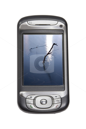 To use this stock image in your creative project, please select the size you need over to the right and click the "Add to Cart" button.
Your downloaded image will come with the Cutcaster watermark removed so don’t worry about the watermark you see on this page. Pda with nobody stock photo, Image of a pda technology device by Ivan Montero
