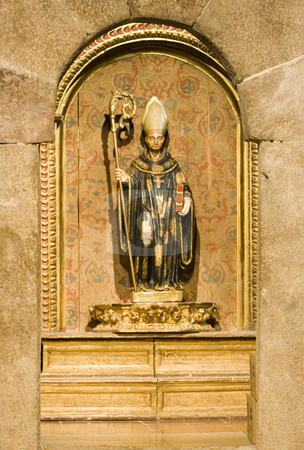 To use this stock image in your creative project, please select the size you need over to the right and click the "Add to Cart" button.
Your downloaded image will come with the Cutcaster watermark removed so don’t worry about the watermark you see on this page. Image stock photo, Image of a statue of a christian saint by Ivan Montero