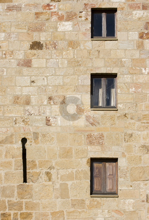 To use this stock image in your creative project, please select the size you need over to the right and click the "Add to Cart" button.
Your downloaded image will come with the Cutcaster watermark removed so don’t worry about the watermark you see on this page. Wall stock photo, Image of the detail of a stone wall of a monastery by Ivan Montero