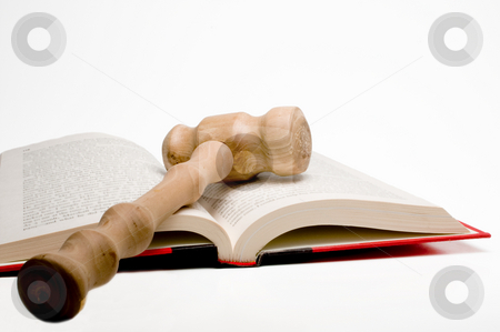 To use this stock image in your creative project, please select the size you need over to the right and click the "Add to Cart" button.
Your downloaded image will come with the Cutcaster watermark removed so don’t worry about the watermark you see on this page. Law Book and Gavel stock photo, An open law book and a judges gavel. by Robert Byron