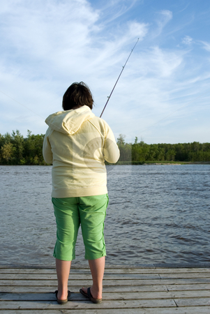To use this stock image in your creative project, please select the size you need over to the right and click the "Add to Cart" button.
Your downloaded image will come with the Cutcaster watermark removed so don’t worry about the watermark you see on this page. Child Fishing stock photo, A preteen fishing outside in a small lake on a summer day by Richard Nelson