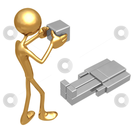 To use this stock image in your creative project, please select the size you need over to the right and click the "Add to Cart" button.
Your downloaded image will come with the Cutcaster watermark removed so don’t worry about the watermark you see on this page. LuMaxArt Gold Guys Collection stock photo, A Concept by LuMaxArt
