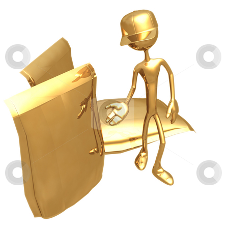 To use this stock image in your creative project, please select the size you need over to the right and click the "Add to Cart" button.
Your downloaded image will come with the Cutcaster watermark removed so don’t worry about the watermark you see on this page. LuMaxArt Gold Guys Collection stock photo, A Concept by LuMaxArt