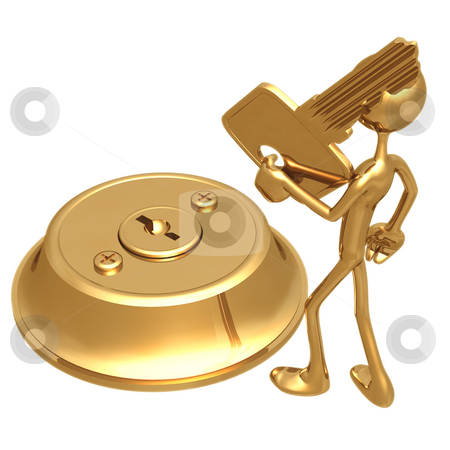 To use this stock image in your creative project, please select the size you need over to the right and click the "Add to Cart" button.
Your downloaded image will come with the Cutcaster watermark removed so don’t worry about the watermark you see on this page. LuMaxArt Gold Guys Collection stock photo, A Concept by LuMaxArt