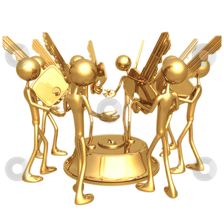 To use this stock image in your creative project, please select the size you need over to the right and click the "Add to Cart" button.
Your downloaded image will come with the Cutcaster watermark removed so don’t worry about the watermark you see on this page. LuMaxArt Gold Guys Collection stock photo, A Concept And Presentation Figure In 3D by LuMaxArt