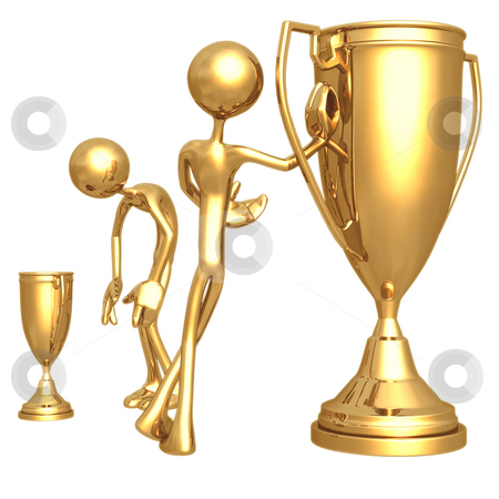 To use this stock image in your creative project, please select the size you need over to the right and click the "Add to Cart" button.
Your downloaded image will come with the Cutcaster watermark removed so don’t worry about the watermark you see on this page. LuMaxArt Gold Guys Collection stock photo, A Concept And Presentation Figure In 3D by LuMaxArt