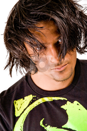 To use this stock image in your creative project, please select the size you need over to the right and click the "Add to Cart" button.
Your downloaded image will come with the Cutcaster watermark removed so don’t worry about the watermark you see on this page. Sexy boy with long hair stock photo, Indonesian young man with a sexy look by Frenk and Danielle Kaufmann