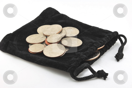 To use this stock image in your creative project, please select the size you need over to the right and click the "Add to Cart" button.
Your downloaded image will come with the Cutcaster watermark removed so don’t worry about the watermark you see on this page. Coins stock photo, Coins on a black velvet pouch by Robert Cabrera