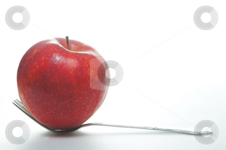 To use this stock image in your creative project, please select the size you need over to the right and click the "Add to Cart" button.
Your downloaded image will come with the Cutcaster watermark removed so don’t worry about the watermark you see on this page. Serving of Fruit stock photo, An fork full of apple. A serving of fruit. by Robert Byron