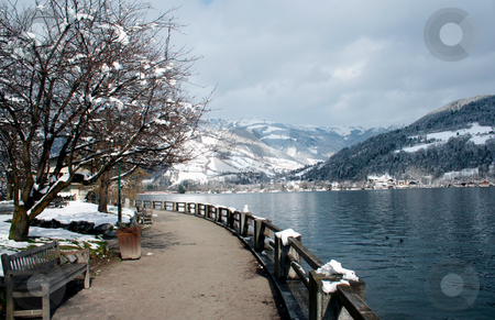 To use this stock image in your creative project, please select the size you need over to the right and click the "Add to Cart" button.
Your downloaded image will come with the Cutcaster watermark removed so don’t worry about the watermark you see on this page. Tranquil Alpine lake stock photo, Tranquil Alpine lake in Switzerland. by Martin Crowdy