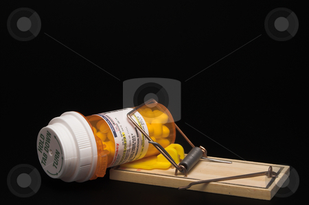To use this stock image in your creative project, please select the size you need over to the right and click the "Add to Cart" button.
Your downloaded image will come with the Cutcaster watermark removed so don’t worry about the watermark you see on this page. Prescription Medication in a Mouse Trap stock photo, Prescription medication in a Mouse Trap. Information on label is fictitious and was manufactured by the photographer. by Robert Byron