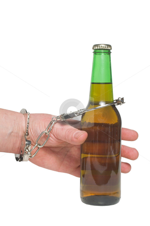 To use this stock image in your creative project, please select the size you need over to the right and click the "Add to Cart" button.
Your downloaded image will come with the Cutcaster watermark removed so don’t worry about the watermark you see on this page. Alcoholic stock photo, An alcoholic chained to his beer bottle. by Robert Byron
