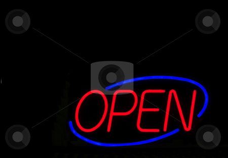 To use this stock image in your creative project, please select the size you need over to the right and click the "Add to Cart" button.
Your downloaded image will come with the Cutcaster watermark removed so don’t worry about the watermark you see on this page. Neon Open Sign stock photo, A colorful neon sign letting people know that an establishment is open. by Robert Byron