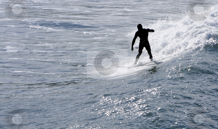 To use this stock image in your creative project, please select the size you need over to the right and click the "Add to Cart" button.
Your downloaded image will come with the Cutcaster watermark removed so don’t worry about the watermark you see on this page. Surfing stock photo, A man riding a wave with his surfing board by Ivan Montero