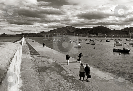 To use this stock image in your creative project, please select the size you need over to the right and click the "Add to Cart" button.
Your downloaded image will come with the Cutcaster watermark removed so don’t worry about the watermark you see on this page. Walk stock photo, Deep image of a walk by the sea in cantabria, spain by Ivan Montero