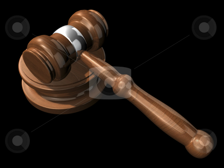 To use this stock image in your creative project, please select the size you need over to the right and click the "Add to Cart" button.
Your downloaded image will come with the Cutcaster watermark removed so don’t worry about the watermark you see on this page. 3D Gavel 2 stock photo, 3D Gavel 2 on a black background by John Teeter