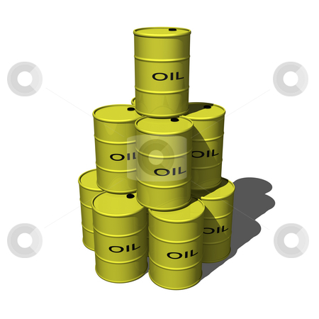 To use this stock image in your creative project, please select the size you need over to the right and click the "Add to Cart" button.
Your downloaded image will come with the Cutcaster watermark removed so don’t worry about the watermark you see on this page. Oil Barrels stacked 1 stock photo, Oil Barrels stacked 1 on a white background 3D by John Teeter