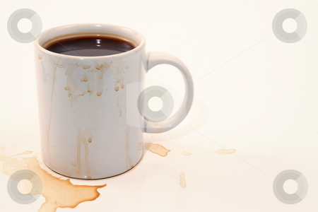 To use this stock image in your creative project, please select the size you need over to the right and click the "Add to Cart" button.
Your downloaded image will come with the Cutcaster watermark removed so don’t worry about the watermark you see on this page. Messy Slob stock photo, Sloppy coffee drinker by Jack Schiffer