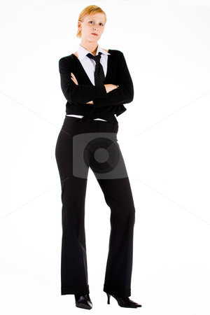 To use this stock image in your creative project, please select the size you need over to the right and click the "Add to Cart" button.
Your downloaded image will come with the Cutcaster watermark removed so don’t worry about the watermark you see on this page. Business woman is waiting stock photo, Young business woman is waiting on a big assigment by Frenk and Danielle Kaufmann