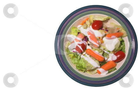 To use this stock image in your creative project, please select the size you need over to the right and click the "Add to Cart" button.
Your downloaded image will come with the Cutcaster watermark removed so don’t worry about the watermark you see on this page. Garden Salad stock photo, A garden salad with lettuce, carrots and tomatoes. by Robert Byron
