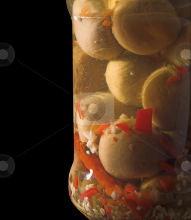 To use this stock image in your creative project, please select the size you need over to the right and click the "Add to Cart" button.
Your downloaded image will come with the Cutcaster watermark removed so don’t worry about the watermark you see on this page. Jar of Mushrooms stock photo, A jar of tangy spiced processed champignon mushrooms. by Robert Byron
