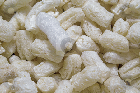 To use this stock image in your creative project, please select the size you need over to the right and click the "Add to Cart" button.
Your downloaded image will come with the Cutcaster watermark removed so don’t worry about the watermark you see on this page. Packing Peanuts stock photo, Styrofoam peanuts used as packing material for shipping. by Robert Byron
