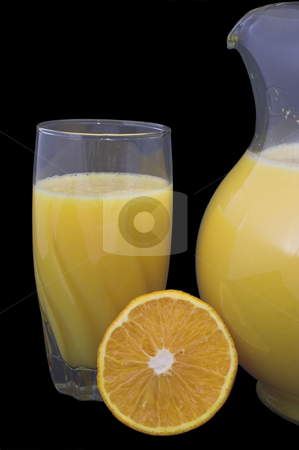 To use this stock image in your creative project, please select the size you need over to the right and click the "Add to Cart" button.
Your downloaded image will come with the Cutcaster watermark removed so don’t worry about the watermark you see on this page. Orange Juice stock photo, Orange juice in a pitcher and drinking glass with orange slices. by Robert Byron