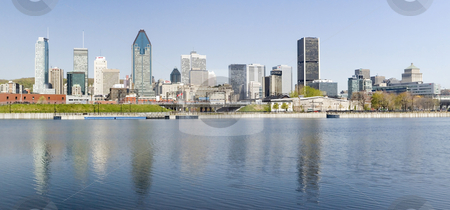 To use this stock image in your creative project, please select the size you need over to the right and click the "Add to Cart" button.
Your downloaded image will come with the Cutcaster watermark removed so don’t worry about the watermark you see on this page. Cityscape stock photo, Panoramic view of Montreal City in Quebec Canada by Vlad Podkhlebnik