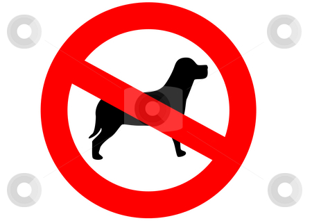 To use this stock image in your creative project, please select the size you need over to the right and click the "Add to Cart" button.
Your downloaded image will come with the Cutcaster watermark removed so don’t worry about the watermark you see on this page. Dogs Are Not Allowed stock photo, A red sign meaning