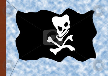 To use this stock image in your creative project, please select the size you need over to the right and click the "Add to Cart" button.
Your downloaded image will come with the Cutcaster watermark removed so don’t worry about the watermark you see on this page. Blackjack stock photo, A flag with a white skull on the black background - the blackjack by Petr Koudelka