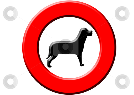 To use this stock image in your creative project, please select the size you need over to the right and click the "Add to Cart" button.
Your downloaded image will come with the Cutcaster watermark removed so don’t worry about the watermark you see on this page. Dogs Are Not Allowed stock photo, A red sign meaning