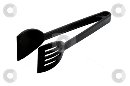 To use this stock image in your creative project, please select the size you need over to the right and click the "Add to Cart" button.
Your downloaded image will come with the Cutcaster watermark removed so don’t worry about the watermark you see on this page. Tongs stock photo, A pair of black kitchen tongs you can find in most kitchens. by Petr Koudelka