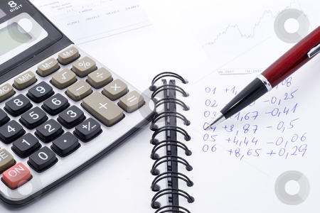 To use this stock image in your creative project, please select the size you need over to the right and click the "Add to Cart" button.
Your downloaded image will come with the Cutcaster watermark removed so don’t worry about the watermark you see on this page. Calculations stock photo, Difficult financial calculations - economics background - close up by Petr Koudelka