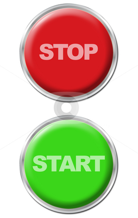 To use this stock image in your creative project, please select the size you need over to the right and click the "Add to Cart" button.
Your downloaded image will come with the Cutcaster watermark removed so don’t worry about the watermark you see on this page. Button Set stock photo, Set of a green start button and a red stop button by Petr Koudelka