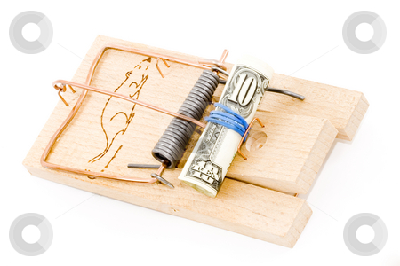 To use this stock image in your creative project, please select the size you need over to the right and click the "Add to Cart" button.
Your downloaded image will come with the Cutcaster watermark removed so don’t worry about the watermark you see on this page. Financial Trap stock photo, A trap set to catch an embezzler by Petr Koudelka