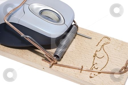 To use this stock image in your creative project, please select the size you need over to the right and click the "Add to Cart" button.
Your downloaded image will come with the Cutcaster watermark removed so don’t worry about the watermark you see on this page. Trapped Mouse stock photo, A computer mouse caught in a mousetrap by Petr Koudelka