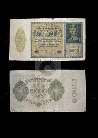 To use this stock image in your creative project, please select the size you need over to the right and click the "Add to Cart" button.
Your downloaded image will come with the Cutcaster watermark removed so don’t worry about the watermark you see on this page. Reichmark 10.000 stock photo, This money was used in
