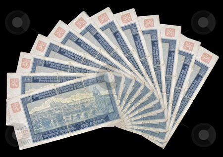 To use this stock image in your creative project, please select the size you need over to the right and click the "Add to Cart" button.
Your downloaded image will come with the Cutcaster watermark removed so don’t worry about the watermark you see on this page. Protectorate Money stock photo, You can see much money but you cannot buy a single thing for them. by Petr Koudelka