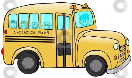 To use this stock image in your creative project, please select the size you need over to the right and click the "Add to Cart" button.
Your downloaded image will come with the Cutcaster watermark removed so don’t worry about the watermark you see on this page. School Bus stock photo, This illustration depicts a school bus with children and driver inside. by Dennis Cox