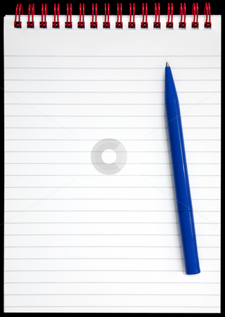To use this stock image in your creative project, please select the size you need over to the right and click the "Add to Cart" button.
Your downloaded image will come with the Cutcaster watermark removed so don’t worry about the watermark you see on this page. A notepad with red rings and a blue pen on a black background. stock photo, A notepad with red rings and a blue pen on a black background. by Stephen Rees