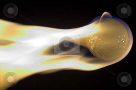 To use this stock image in your creative project, please select the size you need over to the right and click the "Add to Cart" button.
Your downloaded image will come with the Cutcaster watermark removed so don’t worry about the watermark you see on this page. Flaming Golf Ball stock photo, A flaming golf ball rocketing through space. by Robert Byron