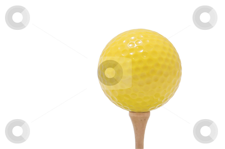 To use this stock image in your creative project, please select the size you need over to the right and click the "Add to Cart" button.
Your downloaded image will come with the Cutcaster watermark removed so don’t worry about the watermark you see on this page. Yellow Golf Ball stock photo, A yellow golf ball on a golf tee. by Robert Byron