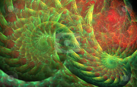 To use this stock image in your creative project, please select the size you need over to the right and click the "Add to Cart" button.
Your downloaded image will come with the Cutcaster watermark removed so don’t worry about the watermark you see on this page. Background stock photo, Abstract spiral double flame in red and green colours by Petr Koudelka