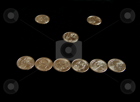 To use this stock image in your creative project, please select the size you need over to the right and click the "Add to Cart" button.
Your downloaded image will come with the Cutcaster watermark removed so don’t worry about the watermark you see on this page. Plain face stock photo, A plain face made out of dollar coins by Kevin Tietz
