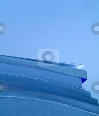 To use this stock image in your creative project, please select the size you need over to the right and click the "Add to Cart" button.
Your downloaded image will come with the Cutcaster watermark removed so don’t worry about the watermark you see on this page. School books pile stock photo, Blue tinted closeup shot a pile of books with copy space by Laurent Dambies