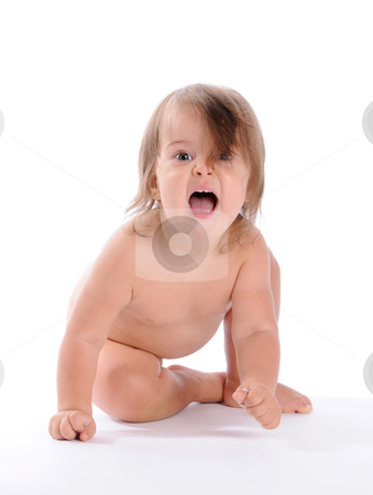 To use this stock image in your creative project, please select the size you need over to the right and click the "Add to Cart" button.
Your downloaded image will come with the Cutcaster watermark removed so don’t worry about the watermark you see on this page. Crawling Baby Joyful Cry stock photo, Little Baby Joyful Cry by Valeriy Mazur