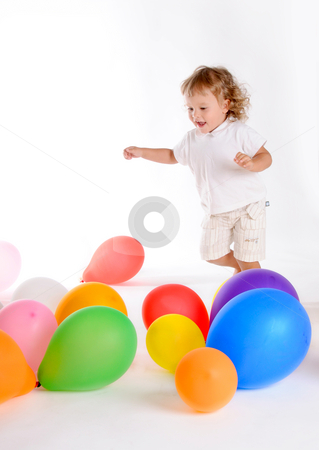To use this stock image in your creative project, please select the size you need over to the right and click the "Add to Cart" button.
Your downloaded image will come with the Cutcaster watermark removed so don’t worry about the watermark you see on this page. Boy With Balloons 3 stock photo, Little Curly-headed Boy Surrounds The Colourful Balloons by Valeriy Mazur