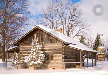To use this stock image in your creative project, please select the size you need over to the right and click the "Add to Cart" button.
Your downloaded image will come with the Cutcaster watermark removed so don’t worry about the watermark you see on this page. Winter log cabin stock photo, by Johan Knelsen